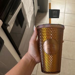 NWT Copper studded Starbucks tumbler